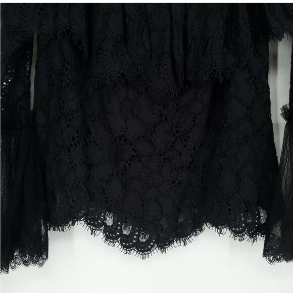 Alexis NEW Laurena Off the Shoulder Black Top Size XS - Picture 8 of 13